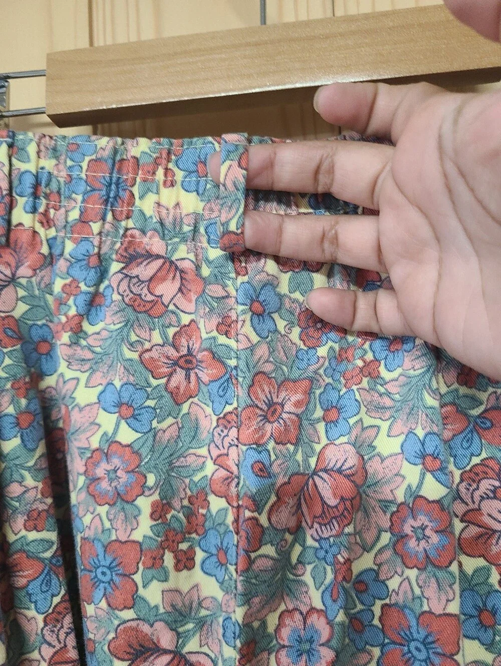 Vintage L.L. Bean Pastel Floral Skirt